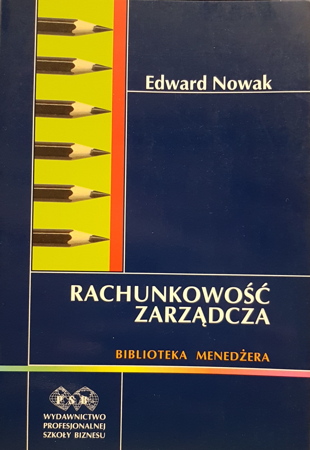 Cover of Rachunkowość zarządcza